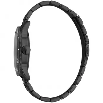 JUST CAVALLI MAN JC1G179M0085 Reloj 42mm cuarzo analógico esfera azul correa de malla de acero inoxidable