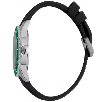 JUST CAVALLI MAN JC1G179P0015 42mm reloj analógico de cuarzo - esfera negra, correa de piel