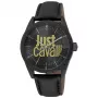 JUST CAVALLI MAN JC1G207L0035 reloj 42mm esfera azul correa de piel