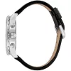 JUST CAVALLI MAN JC1G214L0015 46mm Reloj analógico de cuarzo esfera negra correa de piel negra