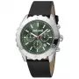 JUST CAVALLI MAN JC1G214L0015 46mm Reloj analógico de cuarzo esfera negra correa de piel negra