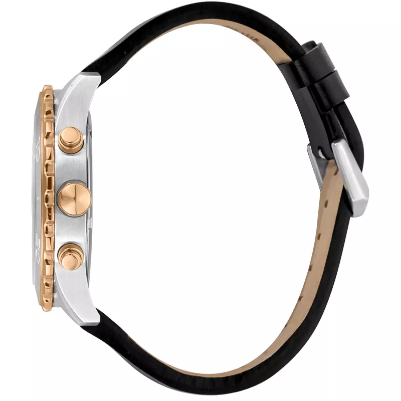 JUST CAVALLI Reloj de hombre JC1G214L0025 42mm cuarzo analógico esfera negra correa de piel