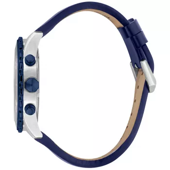 Reloj JUST CAVALLI MAN JC1G214L0045 44mm esfera azul correa de piel