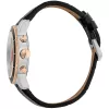 JUST CAVALLI MAN JC1G215L0035 42mm reloj analógico de cuarzo esfera negra correa de piel negra