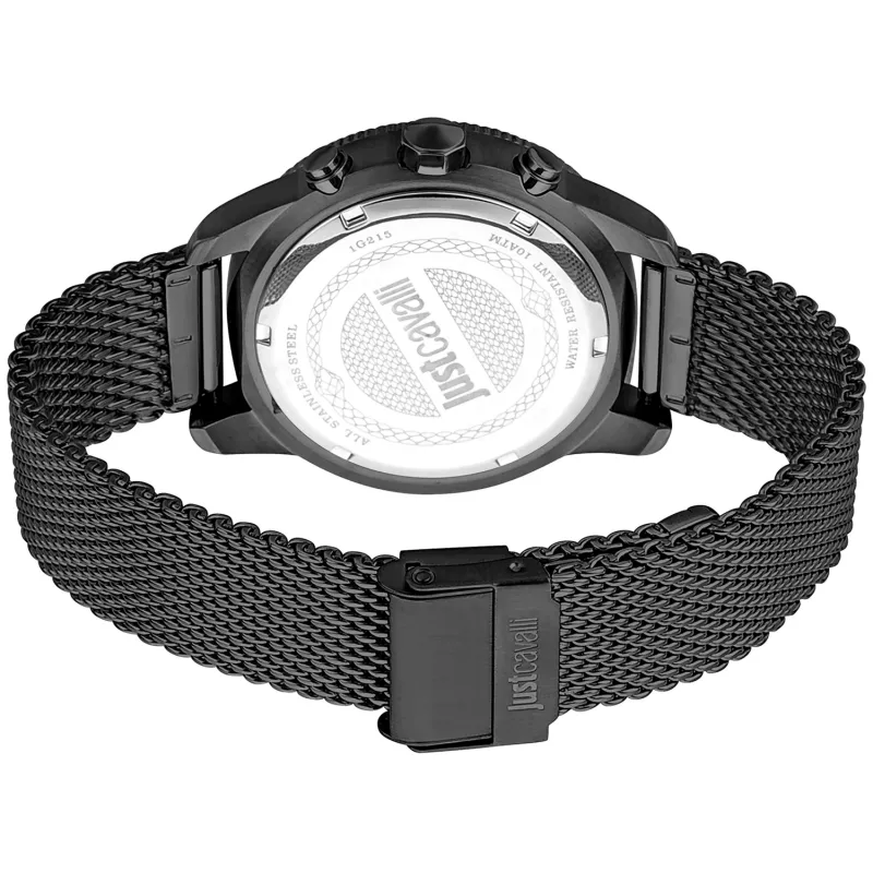 Reloj de hombre JUST CAVALLI MAN JC1G215M0065 42mm con correa de malla de acero inoxidable