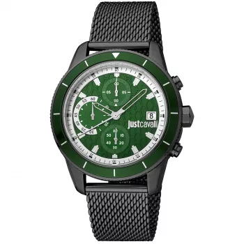 Reloj de hombre JUST CAVALLI MAN JC1G215M0065 42mm con correa de malla de acero inoxidable