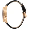 JUST CAVALLI MAN JC1G217L0035 reloj analógico de cuarzo 42mm esfera negra caja de acero inoxidable correa de piel negra