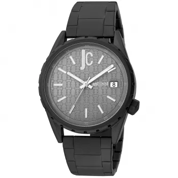 JUST CAVALLI MAN JC1G217M0075 Reloj de cuarzo analógico 42mm correa de malla de acero inoxidable