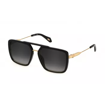 JUST CAVALLI MAN SJC040580Z42 gafas de sol Havana rectangulares 58/17/145 mm
