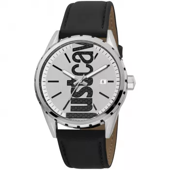 JUST CAVALLI MAN Reloj JC1G082L0105 (42mm) Esfera azul correa de cuero azul