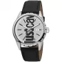 JUST CAVALLI MAN reloj JC1G082L0105 (42mm) con esfera azul y correa de piel azul