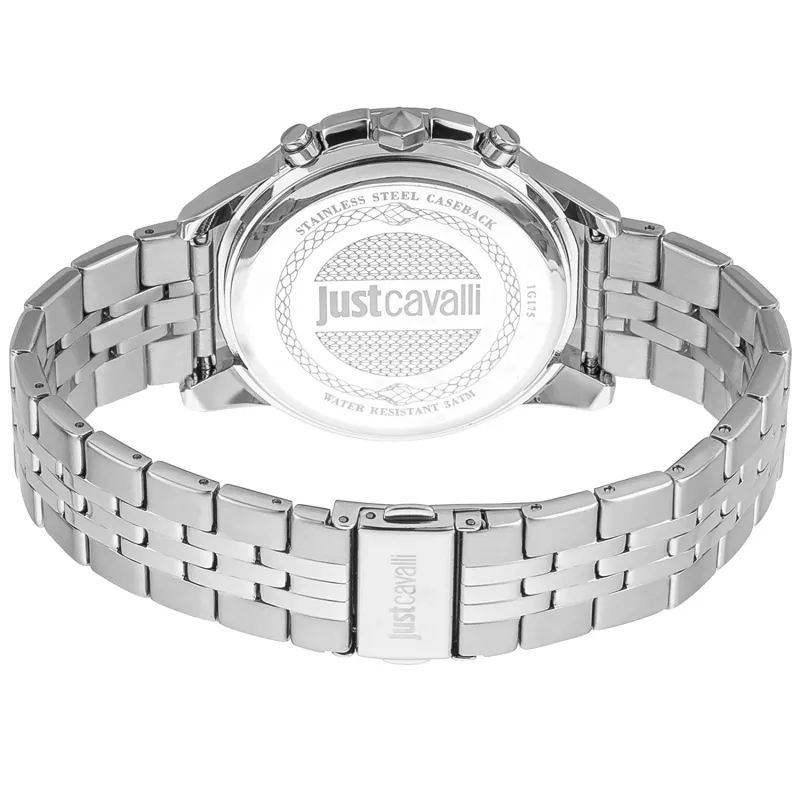 JUST CAVALLI MAN Reloj JC1G175M0265 42mm acero inoxidable cuarzo
