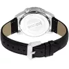 JUST CAVALLI Reloj de cuarzo analógico hombre JC1G217L0025 42mm esfera azul correa de piel azul