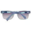 JUST CAVALLI gafas de sol unisex JC743S-5787B montura azul lentes gris degradado 57mm