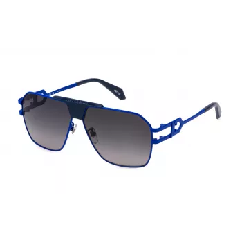 Gafas de sol unisex JUST CAVALLI SJC094-6101HR (lente 61 mm, puente 12 mm, varilla 140 mm)
