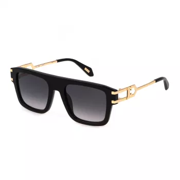 JUST CAVALLI Gafas de sol unisex SJC096-530700 Brown Havana Pilot Acetato UV400