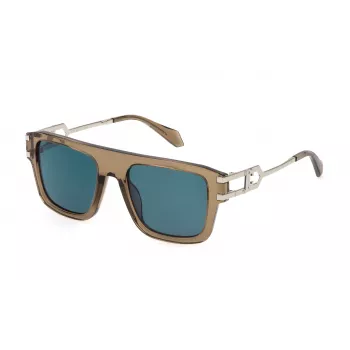 JUST CAVALLI Gafas de sol unisex SJC096-5309X8 Havana acetato gris degradado 53mm
