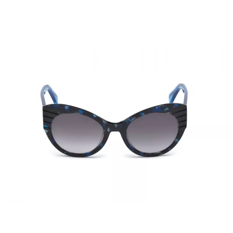 JUST CAVALLI WOMAN JC789S-55B Gafas de sol estilo mariposa habana marrón degradado 55/21/140 mm