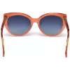 JUST CAVALLI Gafas de sol para mujer JC836S-66W Montura de acetato mariposa Havana Lentes degradadas marrones 56/18/140 mm