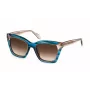JUST CAVALLI Gafas de sol mujer SJC024V520931 Montura de acetato havana lentes marrones degradadas 52mm