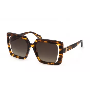 JUST CAVALLI Gafas de sol para mujer SJC027-530829 Mariposa/Oversized degradado lentes grises 53mm