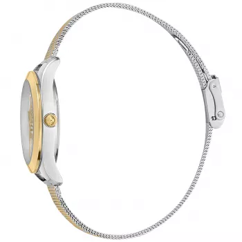 Reloj de mujer JUST CAVALLI JC1L210M0065 32mm correa de malla milanesa de acero inoxidable plateado