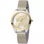 JUST CAVALLI reloj de mujer JC1L210M0065 32mm brazalete de malla milanesa de acero inoxidable plateado