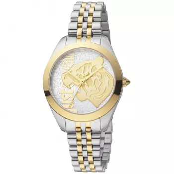 JUST CAVALLI Reloj de mujer JC1L210M0175 32mm Plata Acero inoxidable