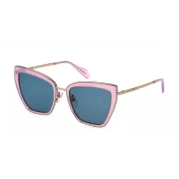 JUST CAVALLI Gafas de sol de mujer SJC092-5306SM negro/gris Butterfly acetato 53mm