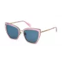 JUST CAVALLI Gafas de sol de mujer SJC092-5306SM negro/gris Butterfly acetato 53mm