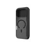 JUST MUST CHAMPION II FLIP CASE MAGSAFE para iPhone 17 Pro, negro