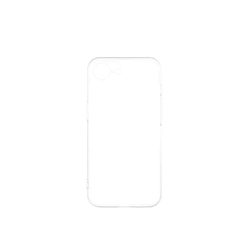JUST MUST JM ANTI-BACTERIA Funda TPU para iPhone 16e Transparente