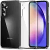 JUST MUST JM Funda TPU antibacteriana para Samsung Galaxy A55 5G - Transparente