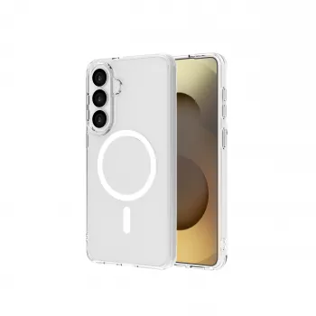 JUST MUST JM Crystal con MagSafe para Galaxy S26 Plus Clear