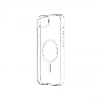 JUST MUST JM Crystal con MagSafe para iPhone 16e/17e transparente