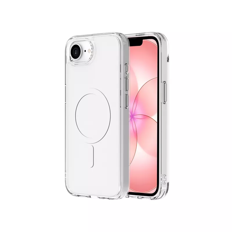 JUST MUST JM Crystal con MagSafe para iPhone 16e/17e transparente
