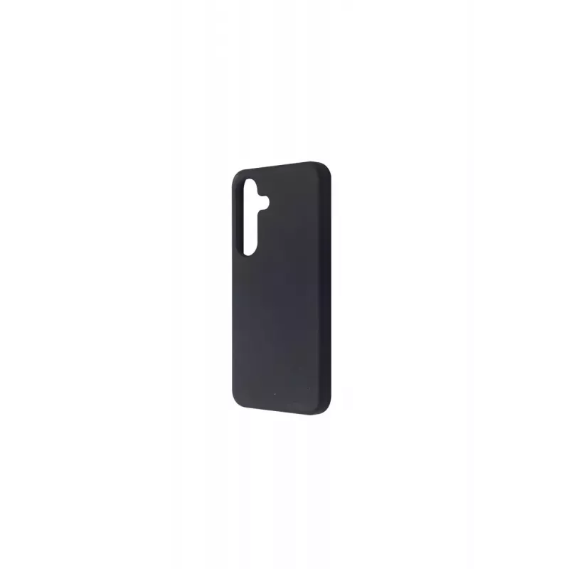 JUST MUST JM Regular Defense funda trasera de silicona para Samsung Galaxy S25 – negra