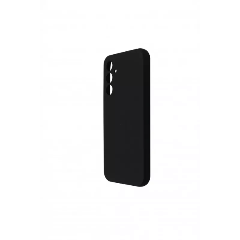 JUST MUST JM Regular Defense Funda de silicona para Samsung Galaxy A25 - Negro