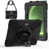 JUST MUST JM Rugged Case Grip para Samsung Galaxy Tab Active Pro/Active4 Pro/Active5 Pro con Correa de Mano Negro