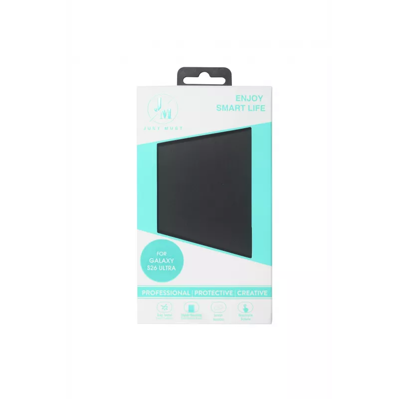 JUST MUST JM STAND FLIP CASE para Galaxy S26 Ultra Negro