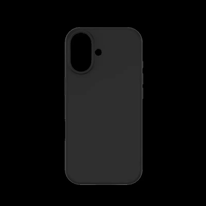 JUST MUST REGULAR DEFENSE SILICONE con MAGSAFE para iPhone 17 negro