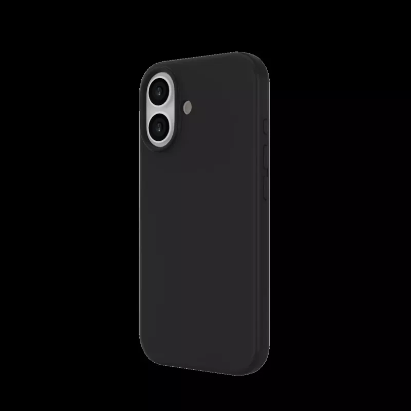 JUST MUST REGULAR DEFENSE SILICONE con MAGSAFE para iPhone 17 negro