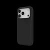 JUST MUST REGULAR DEFENSE SILICONE con MAGSAFE para iPhone 17 Pro Negro
