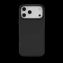 JUST MUST REGULAR DEFENSE SILICONE con MAGSAFE para iPhone 17 Pro Max Negro