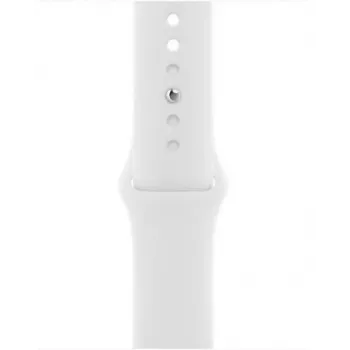 Just Must Universal JM LIQUID SILICONE funda para correa Apple Watch 38/40/41 mm blanca