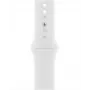 Just Must Universal JM LIQUID SILICONE funda para correa Apple Watch 38/40/41 mm blanca