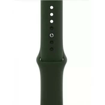 Funda universal de silicona líquida Just Must JM para correa Apple Watch 38/40/41 verde oliva