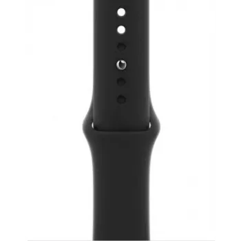 Just Must Funda universal JM de silicona líquida para correa de Apple Watch 42/44/45 Negra