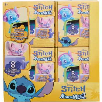 Just Play Disney Stitch Attachmeez figura coleccionable (aleatorio)