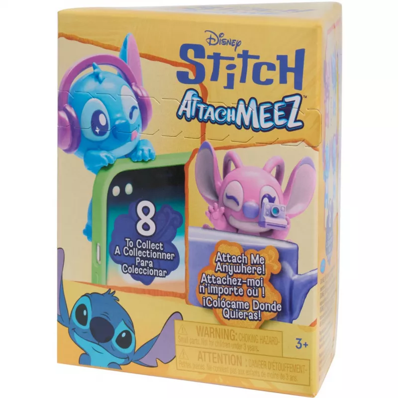 Just Play Disney Stitch Attachmeez figura coleccionable (aleatorio)